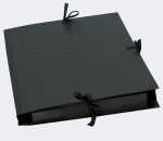 Zeichenmap A3+ schwarz m Band