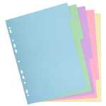 Register A4+ Recy 5tlg pastel 170g