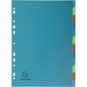 Exacompta Register A4 Forever PP 12tlg 300µ