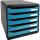 Exacompta BIG-BOX PLUS sw/glossy türkis