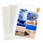 Exacompta Prospekthül A4 qu PVC gl 80µ 100St