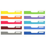 Exacompta Modulo 10 A4 N-Frontplat. Fb sort.