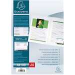 Exacompta Präsentationsmappe PP A4/A3 10St