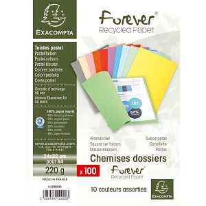 Exacompta AD A4 Forever 220 100St sort