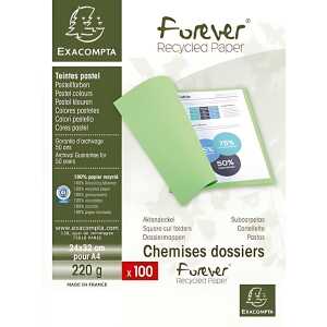 Exacompta AD A4 Forever 220 100St fuchsia