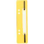 Heftstreifen PP Kunststoff gelb