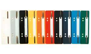 Heftstreifen PP Kunststoff grün