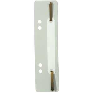 Heftstreifen PP Kunststoff grau