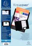 Präsentationsmappe Krea Cover schw