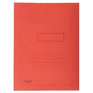 Aktenmappe 2 Klap.FOREVER rot