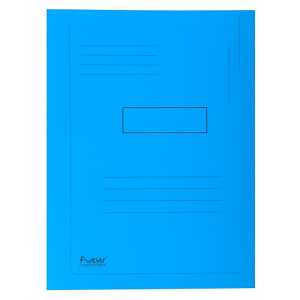 Aktenmappe 2 Klap.FOREVER blau