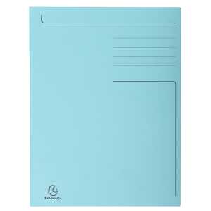 AM A4 Foldyne 3Kl 300g pastellblau