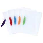 Klemmmappe Clip PP Clip 5farb sort