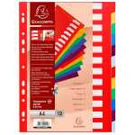 Register A4 PP blanco 12Tlg 350mµ