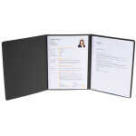 Exacompta Bew-mappe 3tlg 2Kl Leinen sw