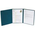 Bewerbungsm. 3Tlg 2Kl Leinen dkl-bl