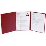 Bewerbungsmappe 3Tlg 2Kl Leinen bo