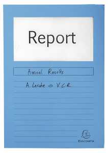 Exacompta Fenstermappe Forever 100St h-blau