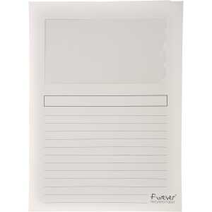 Exacompta Fenstermappe Forever 100St weiss