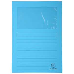 Exacompta Fenstermappe A4 Forever h-blau 25St