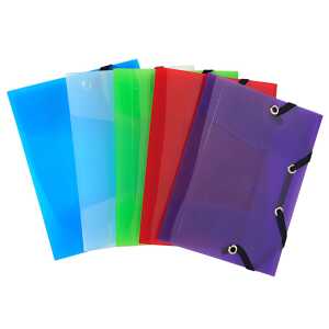 Sammelmappe 12x16 PP Crystal sort