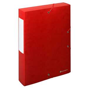 Exacompta Archivbox Scotten mE 60mm 600g rot
