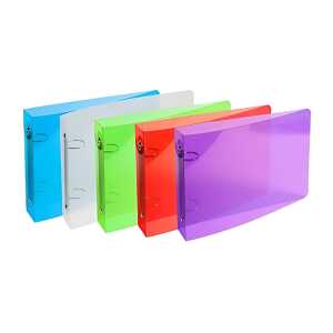 Ringbuch PP 10x15 2Rge 25mm sort