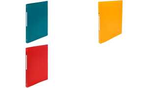 Ringb A4 Uni PP mE 4R 15mm schw