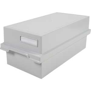 Exacompta Karteikasten A6 lichtgrau