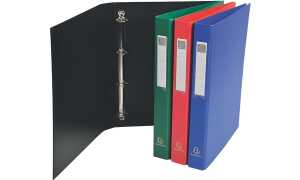 Exacompta Ringbuch A4 PP mE 4R 25mm sw