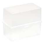 Exacompta Karteikassette A7 glasklar