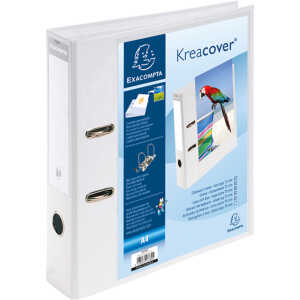 Exacompta Ordner KC PVC 70mm Hülle weiss