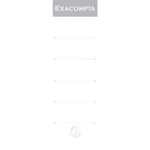 Exacompta 10Rückenschilder 57x190 EXAC