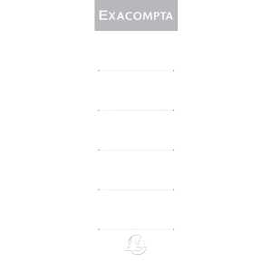 Exacompta Einsteckrückenschilder 80mm 10St