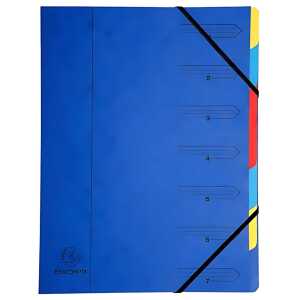 Ordnungsmappe 7-tlg A4 bl