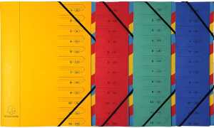 Exacompta Ordnungsmappe A4 7tlg grün