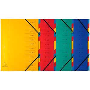 Ordnungsmappe 12-tlg A4 sort