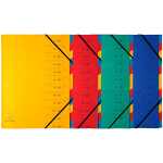 Exacompta Ordnungsmappe A4 Manila 12tlg sort