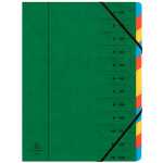 Ordnungsmappe 12-tlg A4 gn