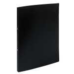 Ringb A4 Uni PP mE 2R 15mm schw