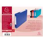 Exacompta Archivbox 40mm PP m. Dr. blau