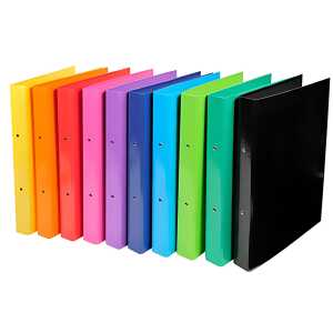 Exacompta Ringbuch Iderama A4 2R 30mm sort