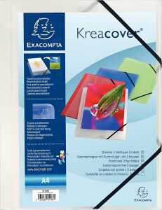 Exacompta Sammelmappe A4 PP KC Transp. we