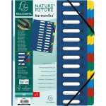 Ordnmappe 24tlg A4 Harmonika bl