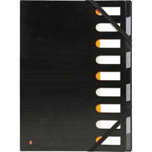 Ordnungsmappe Exactive 9 Fächer sw