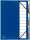 Ordnungsmappe Ordo 12 Fächer blau