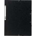 Exacompta Sammelmappe 3Kla/Gz Etikett schwarz