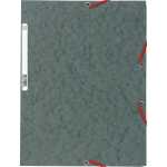 Exacompta Sammelmappe 3Kla/Gz Etikett grau
