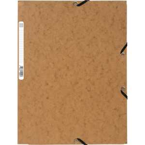 Exacompta Sammelmappe A4 Karton Tabak