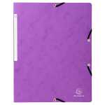 Exacompta Eckspannmappe A4+ mE Manila violett